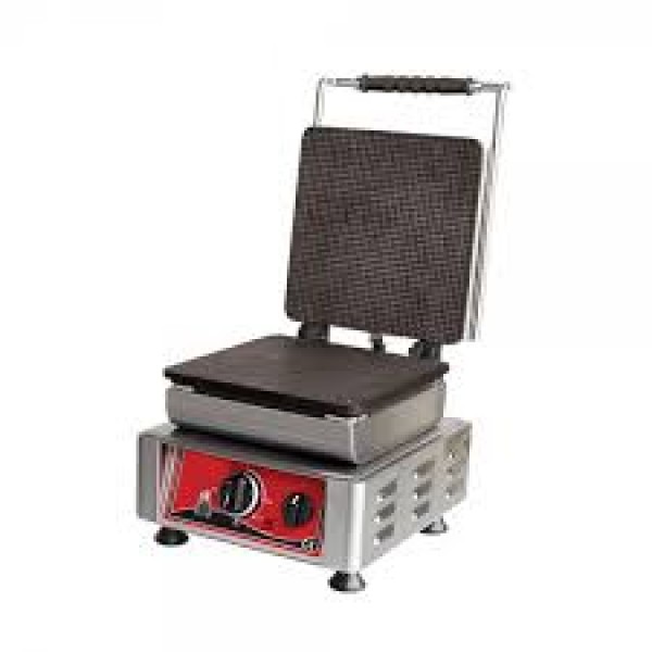 Waffle Makinası Kornet Model Tekli