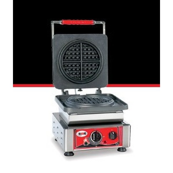 Waffle Makinası Yuvarlak Kare Tekli